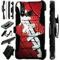 thumbnail image 1 of Compatible Samsung Galaxy Note 10 Case Armor Hybrid Phone Cover LuxGuard Holster (Football), 1 of 1