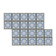 thumbnail image 4 of Tile Sticker, Diagonal Tile Stickers Floor Decals 20PCS Floor Stickers Diagonal Sticker  For Mirror For Wall, 4 of 8