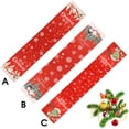 thumbnail image 4 of Bandera de mesa de Navidad Papá Noel Camino de mesa Cubierta Mantel Decoración de Navidad Adorno Comedor no tejido Sala de estar Tres muñecas Kearding HA009478-02, 4 of 6