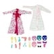 thumbnail image 3 of 20 piezas de ropa para muñecas femeninas, accesorios, batas de baño, pijamas, juguete de simulación, mini artículos, máscara facial para muñecas de 30, 3 of 5