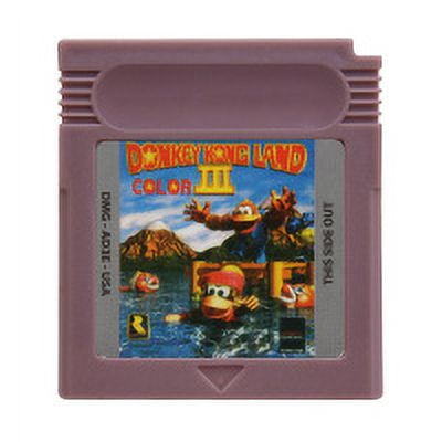 GBC Game Cartridge 16 Bit Video Game Console Card Mar Donkey Kong Wario  Series for GBC/GBA/SP Land III Color