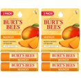 thumbnail image 1 of Bálsamo Labial Burt's Bees Mango Hidratante Natural Paquete de 2 de 8.5 g, 1 of 9