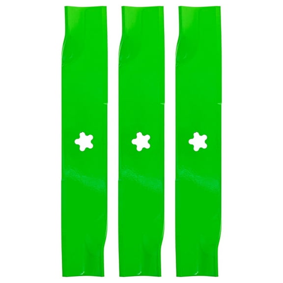 LawnRAZOR Blade Set for YTH2242 RZ4222 42 Inch Deck 539112078 (High Lift) 3 Pack