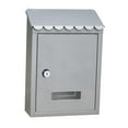 thumbnail image 1 of veasfak Solid Mailbox Post Box Mounted Mail Secure Locking Mail Loading Gate Secure Drop, 1 of 8