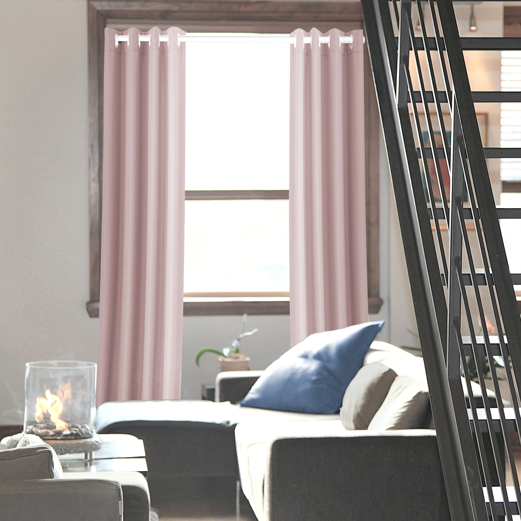 Mainstays Heavy Duty Tension Window Curtain Rod, No Drilling, Adjustable, 28" - 48"