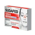 thumbnail image 5 of Sudafed Maximum Strength 12 Hr Sinus Decongestant, Non-Drowsy, 20 ct, 5 of 9
