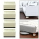 thumbnail image 4 of Elevadores de muebles de cama cuadra duraderos de 4 piezas, soporte resistente para accesorios Beige grande Sunnimix Extensores de patas de cama, 4 of 8