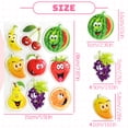 thumbnail image 3 of FEMBW Window Clings Gel Stickers for Girls, 41Pcs Thick Car Window Stickers for Kids Toys, Heart Butterfly Fruit Dessert Mermaid 3D Stickers for Home Decor Kids Gifts, 3 of 7
