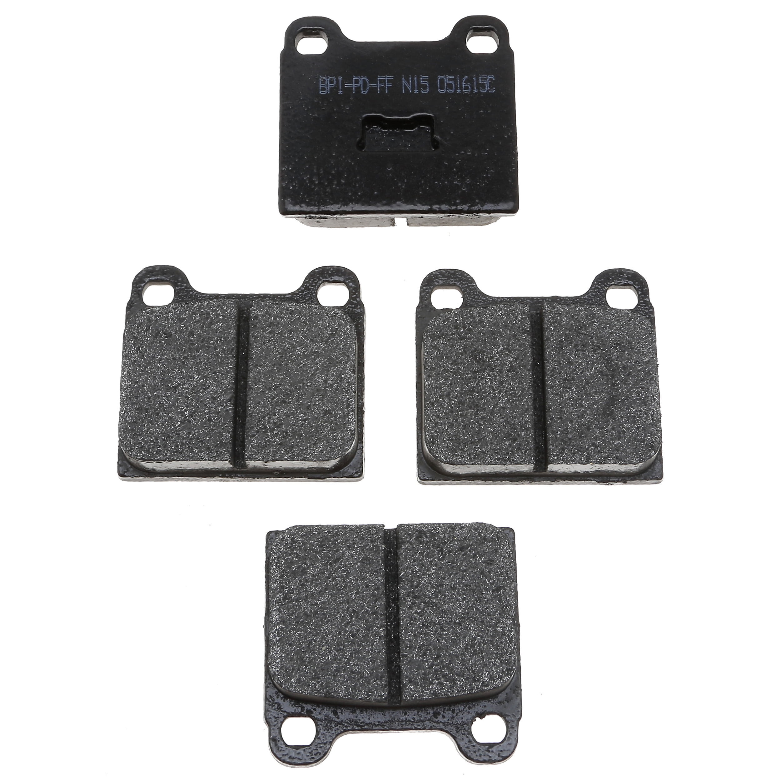 Raybestos MGD96M R-Line Semi-Metallic Brake Pad Set, Fits: Mercedes-Benz 560 & Volvo 850