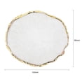 thumbnail image 2 of Bandeja De Almacenamiento De Resina Paleta de almacenamiento de resina, anillo de joyería, bandeja decorativa, placas de exhibición (blanco), 2 of 3