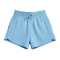 thumbnail image 4 of Drawstring Athletic Shorts for Women Soft Stretchy Workout Short Elastic High Waist Short Pants with Pocket Comfy Yoga Running Short Bottoms Gym Jogging Beach Shopping Home Lounging, 4 of 8