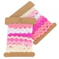 thumbnail image 3 of Color Zigzag Ribbon Color Ribbon Zigzag Lace Ribbon Color Wave Ribbon 2Pcs Color Zigzag Ribbon DIY Hand Made Material Cloth Hair Accessories Sewing Decoration 8mm, 3 of 8
