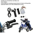 thumbnail image 3 of Throttle Grip, Motor Brushed Speed Controller with Lock Power Display 24V 350W for Razor MX350 Electric Scooter, Designed with Aluminum Alloy Housing and Groove for Heat, 3 of 8