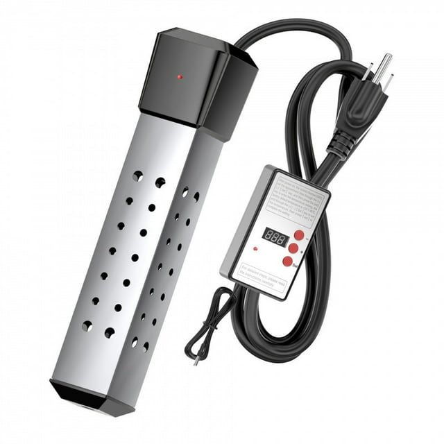 Immersion Water Heater, Pool and Bathtub, Electric with Auto Shut-Off Timer, Constant Temperature Model