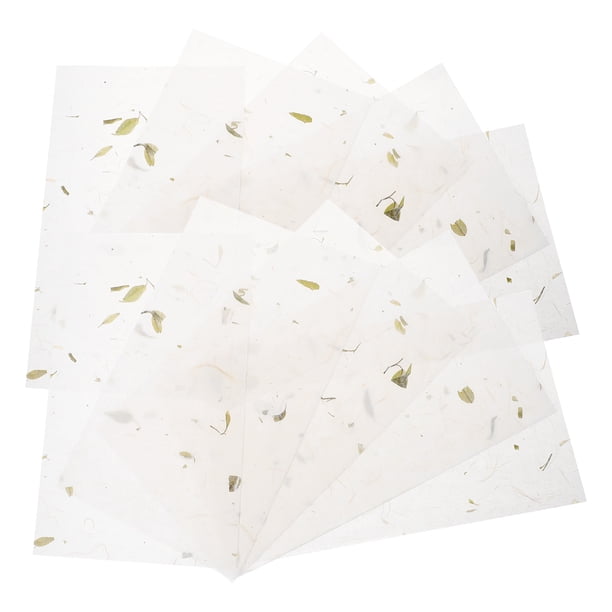 HEALEEP 10Jgo Papel De Escritorio Vintage Para Cartas Y Dibujo Con Textura Resistente Y Color Multicolor