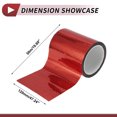 thumbnail image 4 of Cinta de rayas Unique Bargains 120mmx50m Malla de rombos Calcomanías de rayas para coches, motocicletas y barcos Rayas de carreras Stickers DIY Rojo láser 1 pieza, 4 of 7