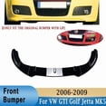 thumbnail image 3 of Kit de Protecteur de Diffuseur de Pare-Chocs avant pour Volkswagen Golf 5 MK5 GTI Jetta MK5 GLI 2003-2009, 3 of 7