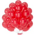 thumbnail image 1 of Ballons Rouge Perle PartyWoo, 50 Pcs Ballons Rouges 12 Pouces, Ballons Rouges pour Guirlande de Ballons Ou Arche comme Décorations de Fête, Décorations d'Anniversaire, Décorations de Mariage, Décorations de Shower de Bébé, Red-Z06, 1 of 6