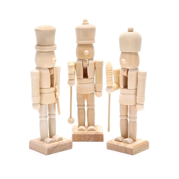 Miniaturas de Cascanueces, serie rosa, marionetas de Cascanueces, adornos de decoración de escritorio, muñecas de banda de soldados de nueces de dibujos animados, 12cm