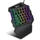 thumbnail image 5 of Kit Gamer HXSJ - Mouse A883 RGB + Teclado V100 35 teclas + Adaptador P8 para Android - Compatible con Windows/Android/Linux - Iluminación LED - Plug & Play - Portátil, 5 of 7
