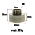 thumbnail image 2 of 13 embrague campana reemplazo actualización para 1/8 RC Control remoto vehículo bby modelo piezas Zulema Campana de embrague RC, 2 of 8