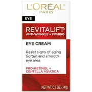 L'Oreal Paris Revitalift Anti Wrinkle Firming Eye Cream, 0.5 oz