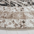 thumbnail image 4 of SAFAVIEH Vintage Hamadan Keighley Oriental Area Rug, Brown/Ivory, 6'7" x 6'7" Round, 4 of 9