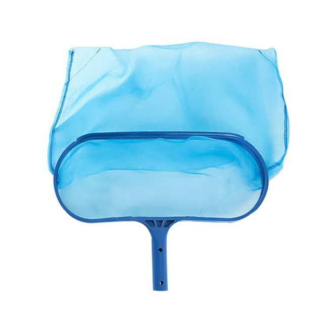 Qocolhg Écumoire de Piscine - Filet d'Écumoire de Piscine Sans Perche, Filet d'Écumoire de Piscine avec Cadre Renforcé, Grande Capacité, Filet de Piscine Durable à Râteau Profond, Bord Facile à Ramasser, Accessoires de Piscine