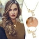 thumbnail image 2 of Collares delicados con iniciales en oro para mujer Collares de oro para mujer Collares con iniciales del alfabeto E para chicas adolescentes Joyería, 2 of 6