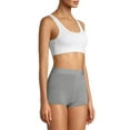 thumbnail image 2 of No Boundaries Juniors' Seamless Scoop Neck Bralette, 2-Pack, 2 of 12
