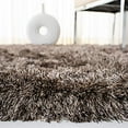 thumbnail image 5 of Safavieh Paris Shag Collection SG511-9292 Sable Polyester Area Rug (6` x 9`), 5 of 5