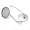 For M8 hole, variant on Suitable for A Pair Chrome Motorcycle Scooter Mirrors Universal Motorbike Rear View Mirror 8mm 22mm 25mm handlebar Round Oval Convex Mirrors