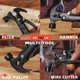 thumbnail image 5 of VEITORLD Regalos para papá de esposa, hija, hijo, regalos para papá que no quiere nada, ideas de regalos de cumpleaños para hombres, padre, herramientas todo en uno, mini martillo multiherramienta, re, 5 of 5