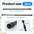 thumbnail image 5 of EcoNesxp 15 Enhanced Security Black 8" Adjustable Sliding Door Guard Fixed Window Guard Door Security Window Guard 15" Adjustable Sliding Door Guard Fixed Window Guard Door Security Window Guard, 5 of 5