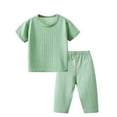 thumbnail image 3 of Kids Boy Clothes Solid T Shirts + Shorts Set Pullover Baby Boy Summer Clothes Boys 6-7 Years Clothes Cute&nbsp;Boy&nbsp;Clothing, 3 of 3