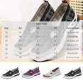 thumbnail image 3 of Gpaecead Women's Knit Flats Breathable Mesh Hollow Slip On Soft Sole Lightweight Comfortable Casual Walking Shoes For Daily Khaki, 3 of 7