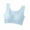 Blue Bra for Women, variant on Seamless Sports Bra Women's Ice Silk Bralette Wide Strap Comfortable Underwear for Yoga, Running, Everyday Wear, Multiple Sizes Available #Black,M