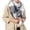 Grey, variant on Female Neck Gaiters Women's Winter Fashion Colorful Plaid Warm Soft Shawl Imitation Scarves Long Scarf Lightweight for Fall Winter(Grey,One Size)