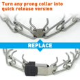 thumbnail image 4 of Collar de adiestramiento para perros Herm Sprenger ClicLock de acero inoxidable, 4 of 6