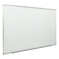 thumbnail image 5 of Porcelain Steel Magnetic Dry Erase Board w/ Aluminum Frame & Map Rail (4' W x 3' H), 5 of 9
