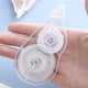 thumbnail image 4 of Cinta correctora para reescritura instantánea: fuerte cobertura, revestimiento blanco a prueba de fugas para bolígrafos, bolígrafos de gel y lápices. Herramienta ergonómica para la corrección en la o, 4 of 6