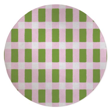 SPRING BLOCKS KIWI Kitchen Mat By Kavka Designs