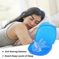 GENKENT Anti Snoring Tongue Device Silicone Sleep Apnea Aid Stop Snore