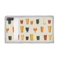 thumbnail image 2 of JIALIOU Nylon Trifold Card Wallet with ID Window Zipper Pocket for Men Women Teen Various Beer Glasses, 2 of 7