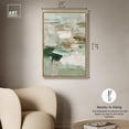 thumbnail image 5 of Hushed Coastal Vibrancy I Canvas Print Green Wall Decor by Art Remedy, Gold Frame, 24 x 36, 5 of 7