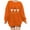 Orange, variant on WXLWZYWL Trendy Sweatshirts For Women 2023 Women'S Printed Loose Long Sleeve Blouse Round Neck Casual Pullover Tops sweatshirtshirt