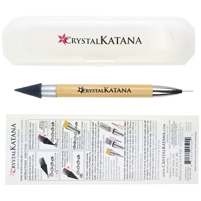 Crystal Katana Mixed Media Dual-Ended Pick-Up & Glue Tool- 