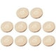 thumbnail image 2 of 10 piezas de rodajas de madera natural para manualidades, círculos de madera, posavasos sin terminar, discos de madera Diámetro 10-12 cm, 2 of 8