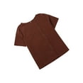 thumbnail image 2 of ESASSALY Womens Short Sleeve Round Neck Casual Work Tops T-Shirt Blouses, 2 of 8