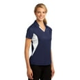 thumbnail image 4 of Sport-Tek Women's 100 Percent Polyester Side Blocked Micropique Polo - LST655, 4 of 6